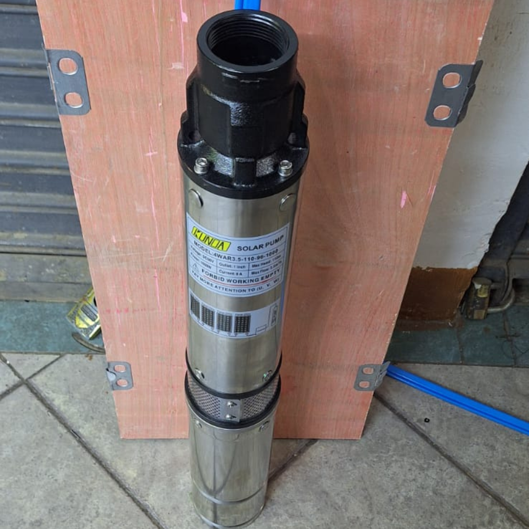 Kunda 1000W Solar Submersible Water Pump – DC96V, 110m Head, 3.5m³/h Flow