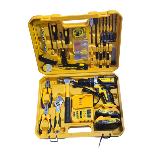 Dewalt 36V Cordless Drill & Multi-Piece Tool Set
