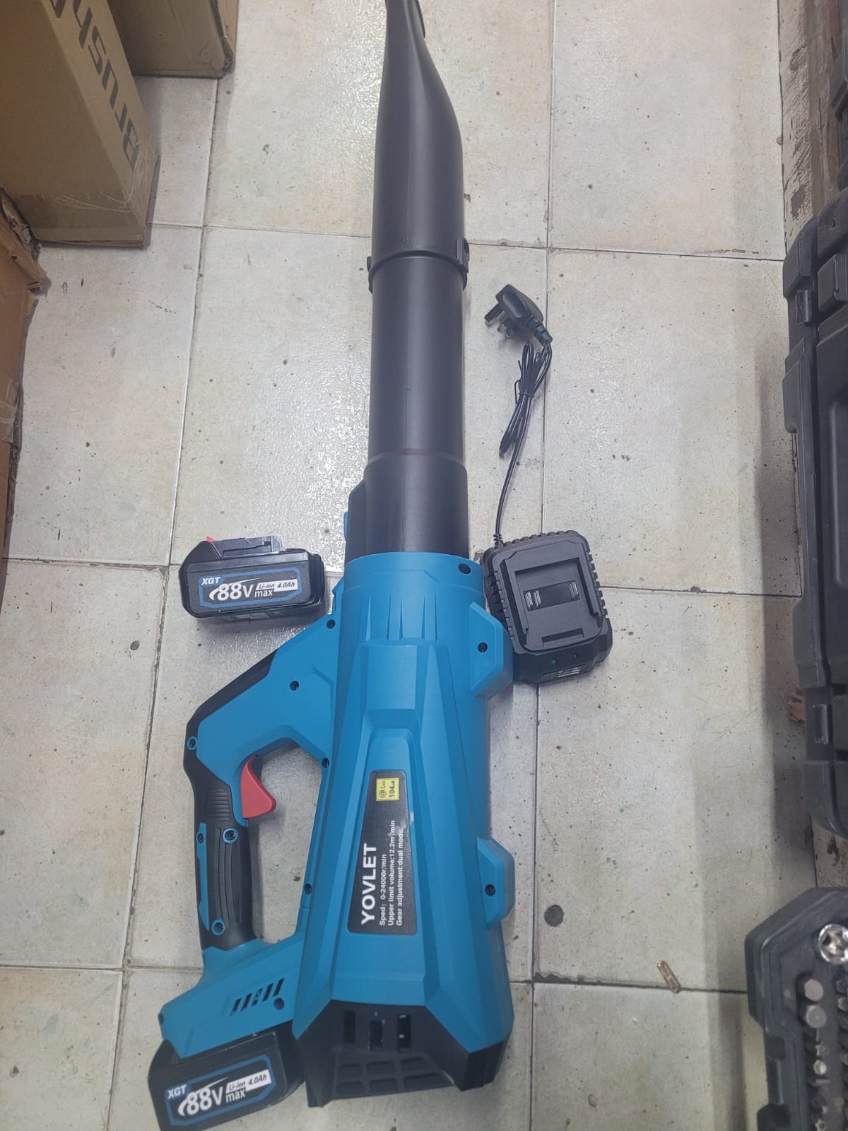 88V Cordless Leaf Blower – Ultra Powerful, Lightweight & Portable