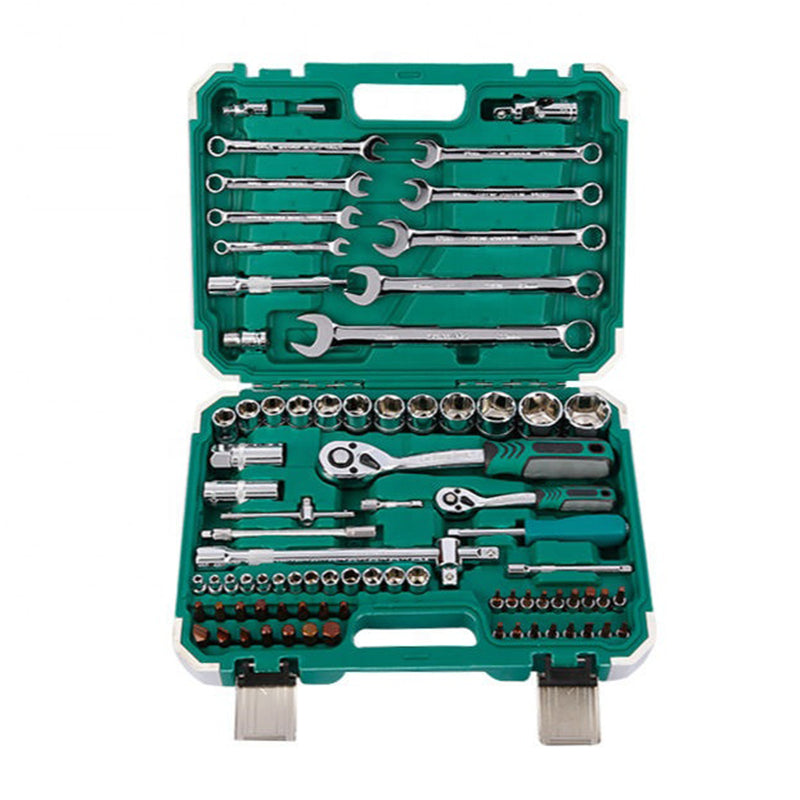 Heavy Duty Professional 82-Piece Hand Wrench Tool Set