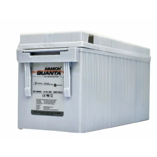 Amaron Quanta 200Ah 12V SMF VRLA Battery - Long-Life, Maintenance-Free Backup Power