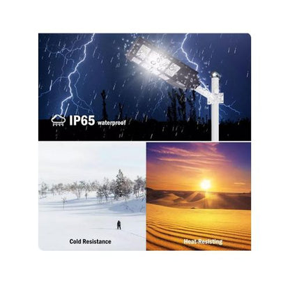 800W Solar Street Light – High-Power Outdoor Illumination