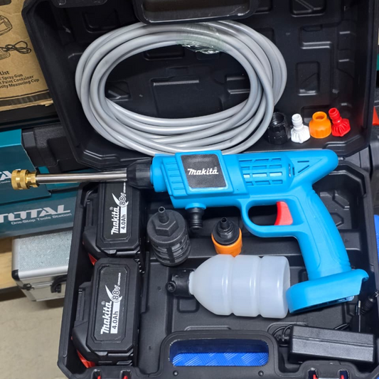 Makita Heavy Duty Cordless Car Wash Gun – 18V 6.0Ah (2 Batteries)