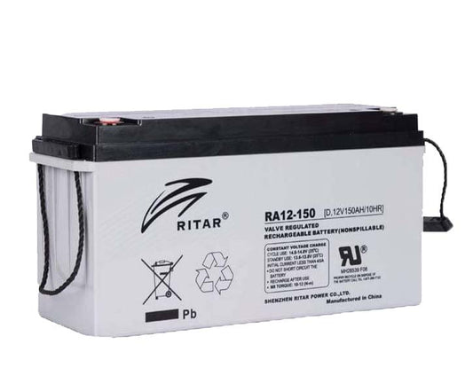 Ritar Deep-Cycle VRLA Battery (12V)