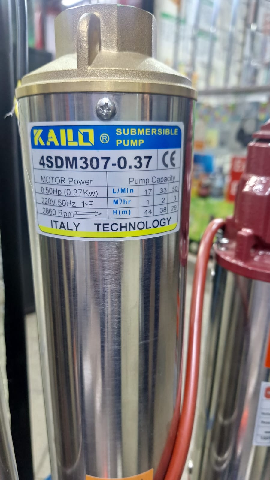 Kailo Submersible Water Pump AC with FREE Float Switch