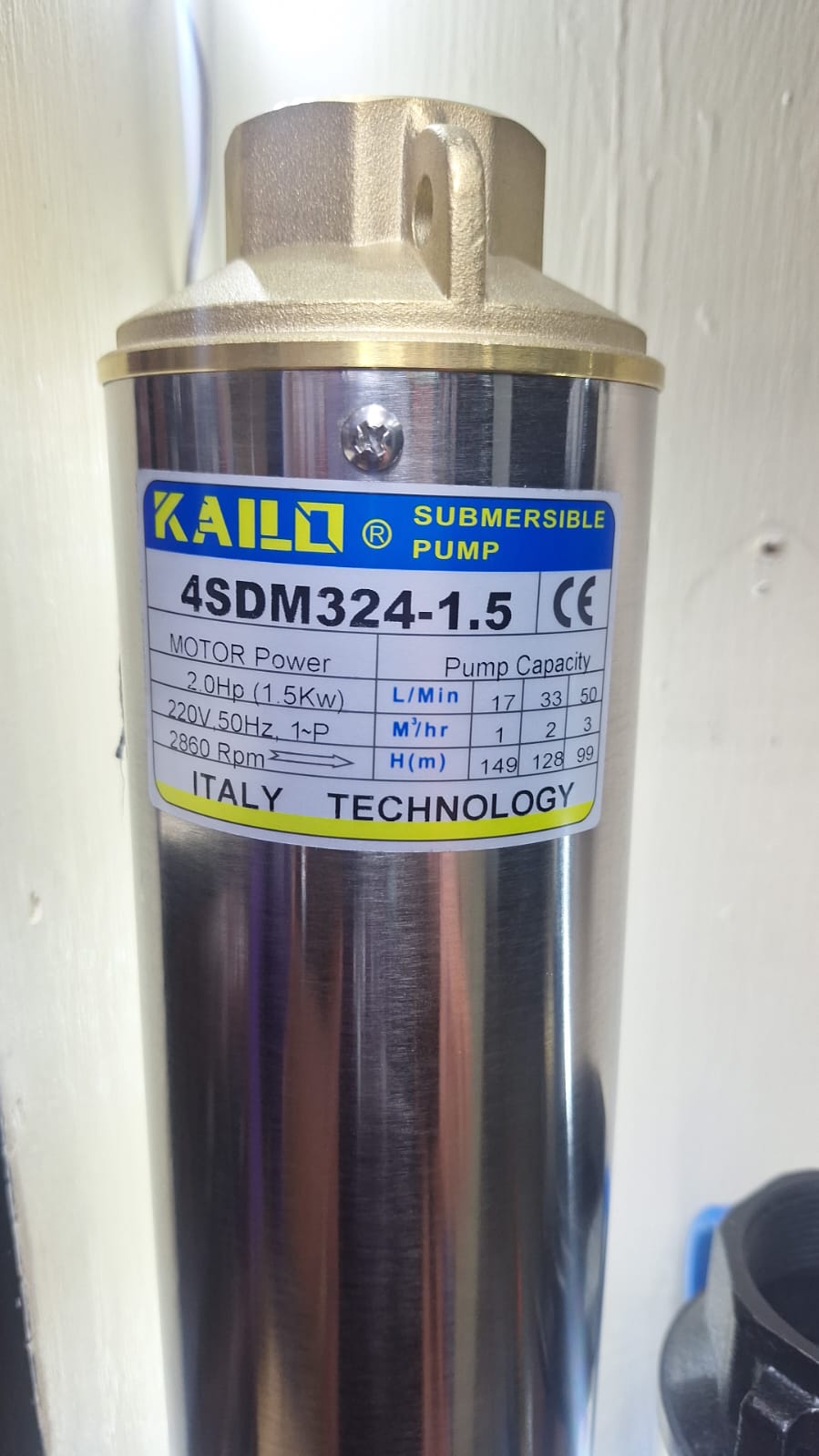 Kailo Submersible Water Pump AC with FREE Float Switch