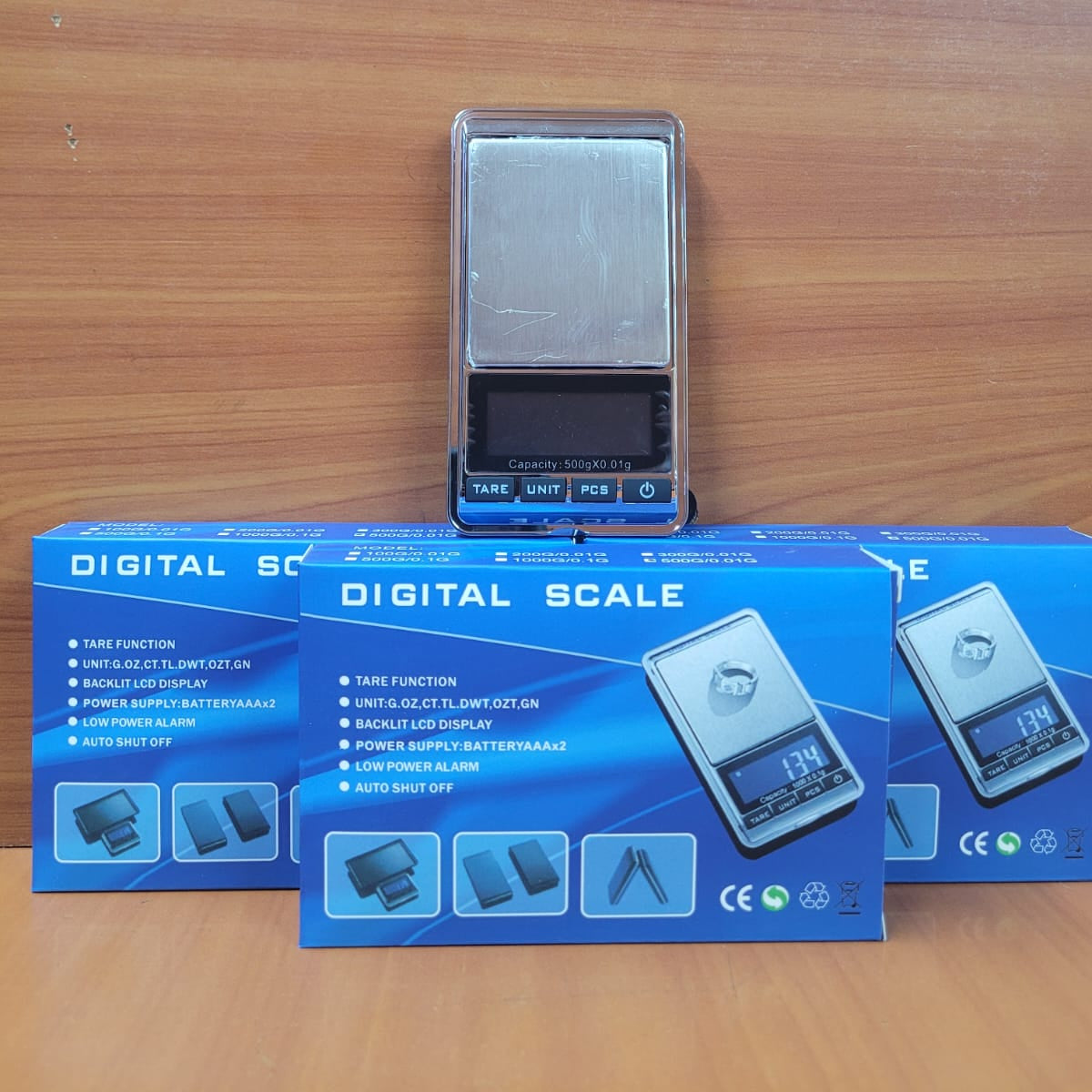 500g x 0.01g Digital Precision Scale – High Accuracy Pocket Weighing Scale