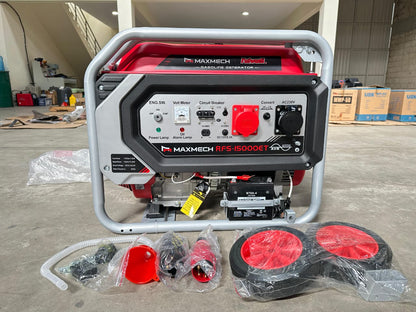 Maxmech RFS-15000ET Welding Generator – Heavy-Duty 16A Welding + Power Generation