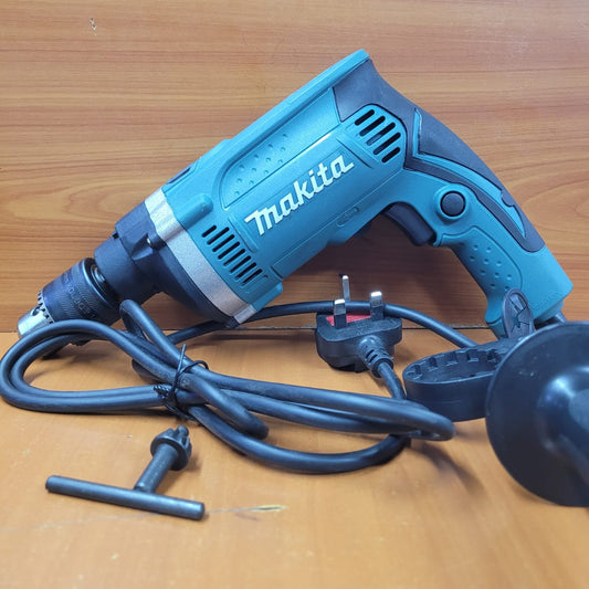 Makita 800W Hammer Drill – Heavy-Duty Impact Power for Concrete, Metal & Wood
