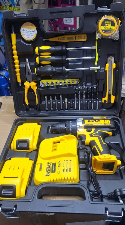 DeWalt 21V Cordless Tool Set – Complete Professional Kit