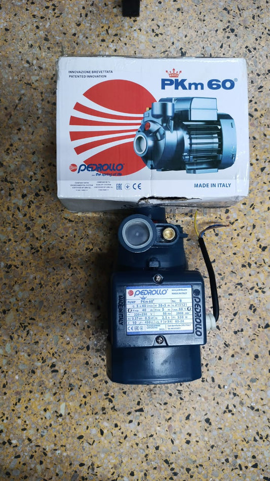 Pedrollo PKm 60 (0.5HP) Water Pump – High Pressure, Reliable Italian Quality
