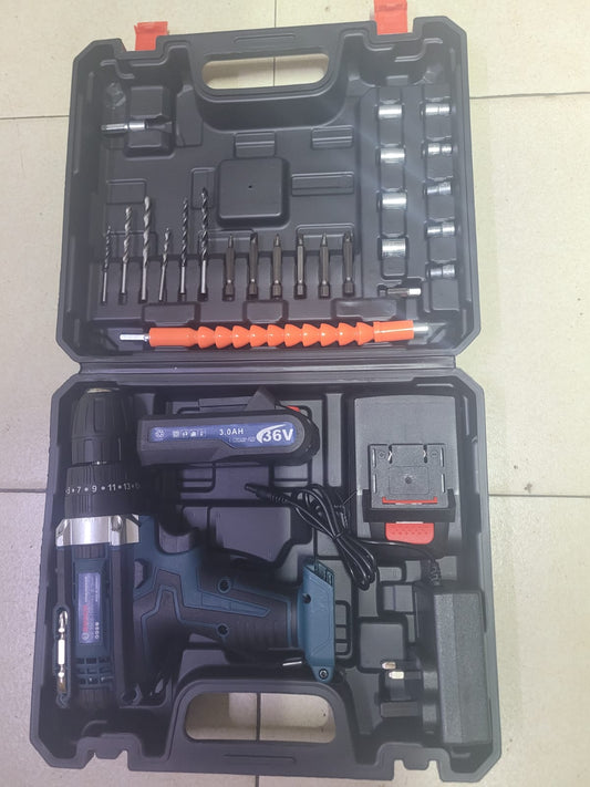 Bosch 36V Cordless Drill Set – Powerful, Compact & Complete Kit
