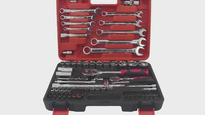 Chrome Vanadium 82 Pcs Spanner Set