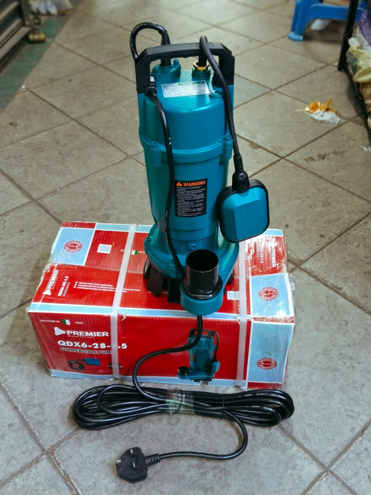 2HP sewage pump