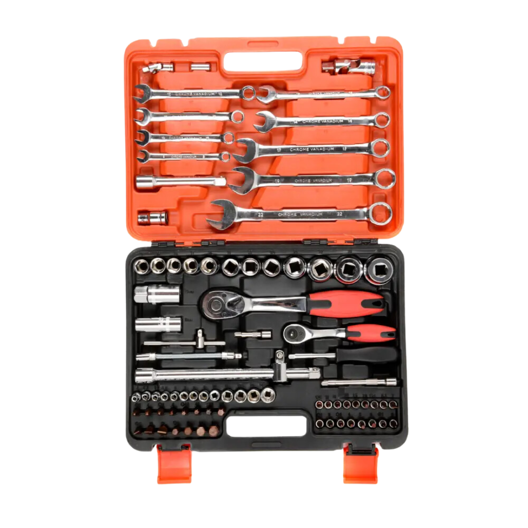 Chrome Vanadium 82 Pcs Spanner Set